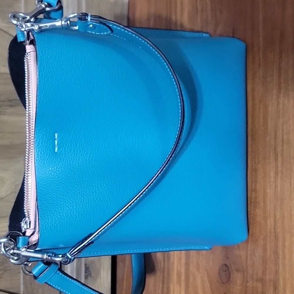 Coach Teal Crossbody Bag - Picture 7 of 14